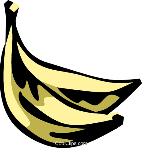 Plantain Royalty Free Vector Clip Art Illustration - Plantain Royalty Free Vector Clip Art Illustration (461x480)