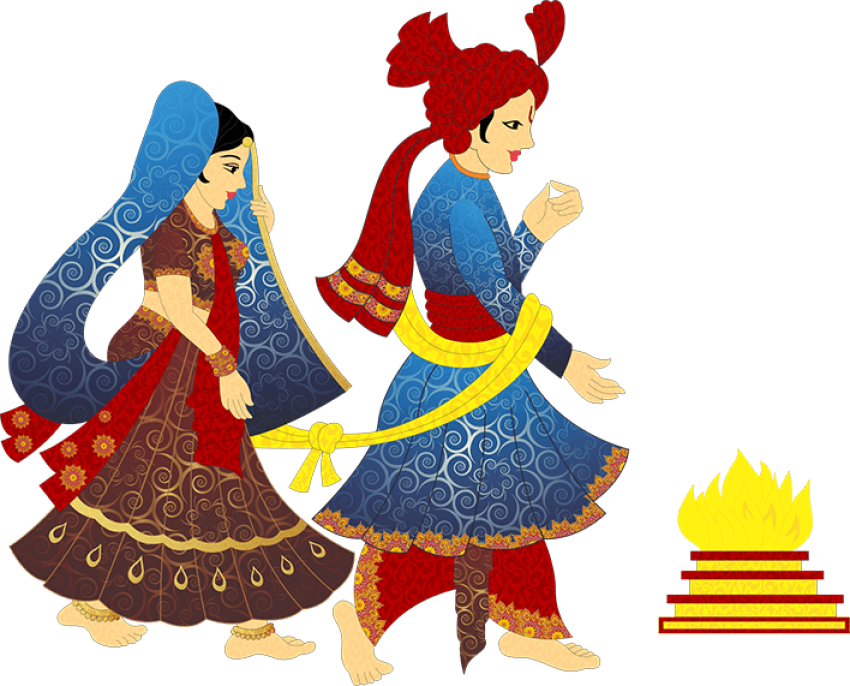 Free Png Download Indian Wedding Png Images Background - Indian Wedding Png Clipart (850x686)