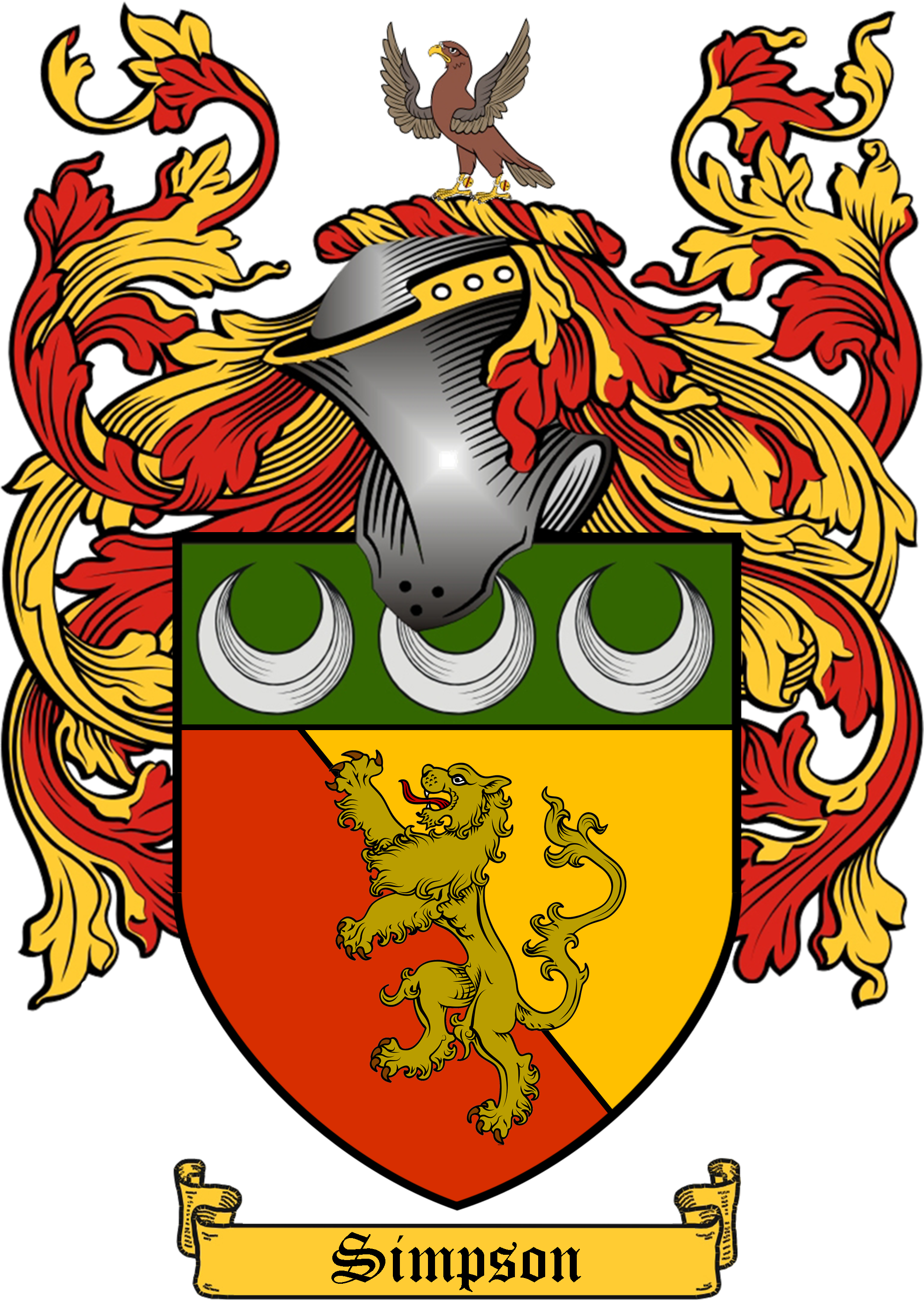 1) To Download The Above Coat Of Arms As A High-quality - Ahmed Coat Of Arms (2105x2961)