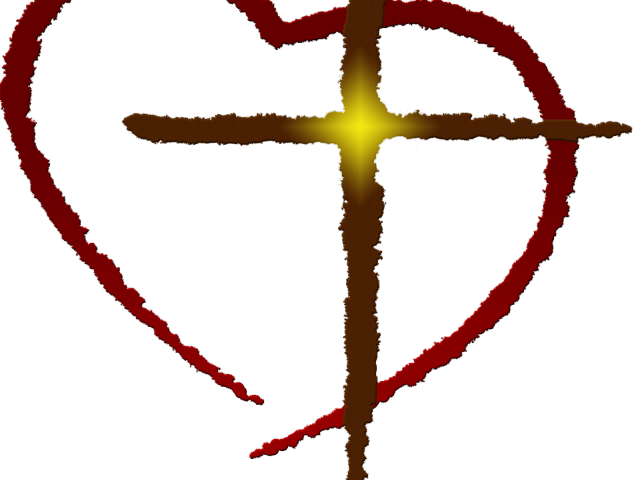 Cross Clipart Resurrection - Over All These Virtues Put On Love Which Binds Them (640x480)