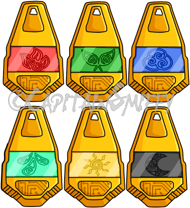 Tags And Crests By Capitainsmiffy - Illustration (410x430)