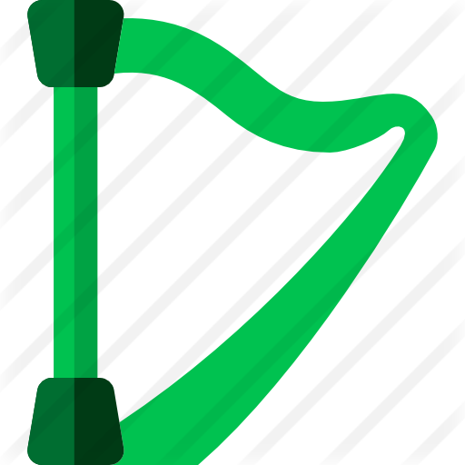 Harp Free Icon - Graphic Design (512x512)