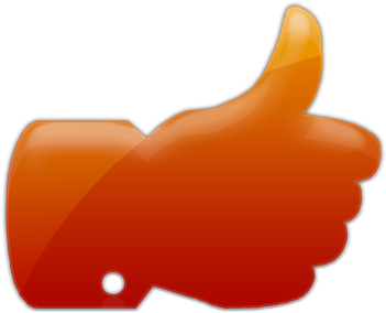 Thumbs Up Transparent Clipart Best - Transparent Background Thumb Up Image Clipart (420x420)