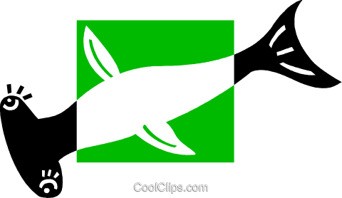Hammerhead Shark Royalty Free Vector Clip Art Illustration - Hammerhead Shark Royalty Free Vector Clip Art Illustration (480x278)
