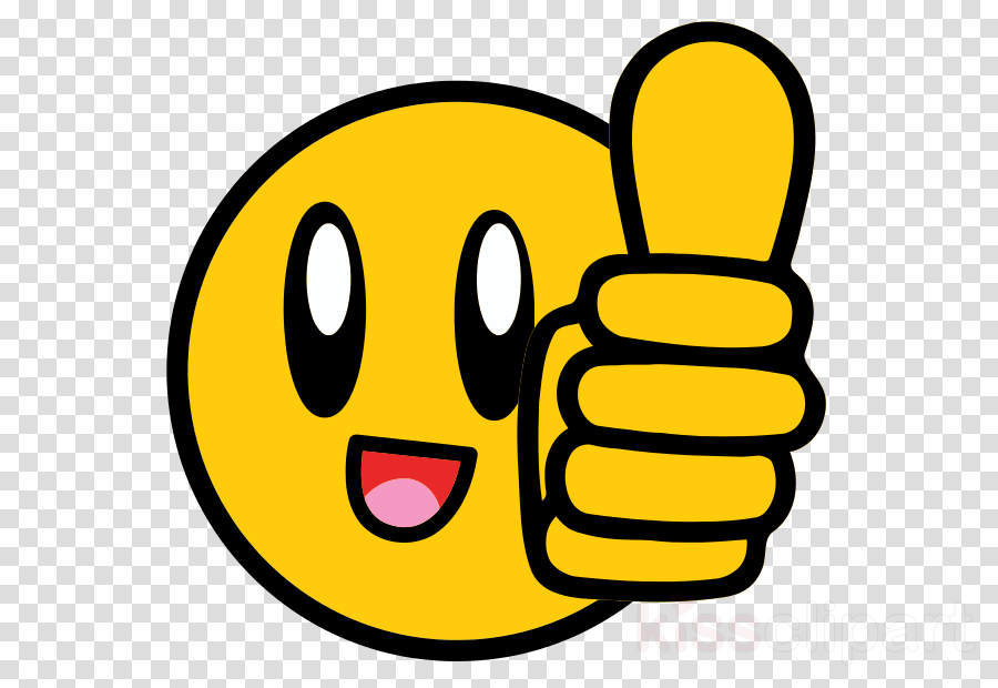 Smiley Thumbs Up Png Clipart Thumb Signal Clip Art - Vinyl Record No Background (900x620)