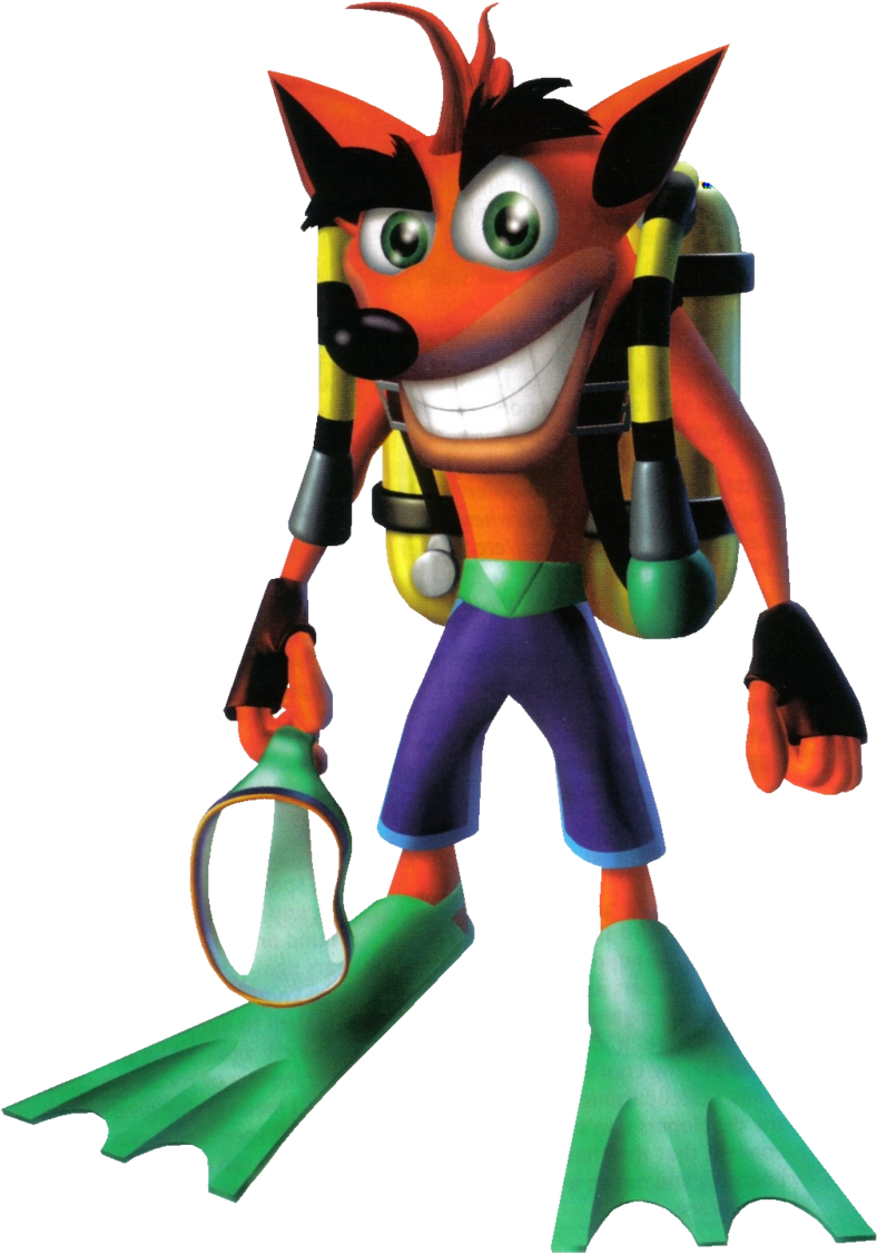 Download Free Png Bandicoot Transparent Background - Crash Bandicoot 3 Warped Crash (800x1159)