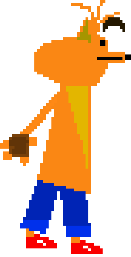 Crash Bandicoot - Cartoon (510x910)