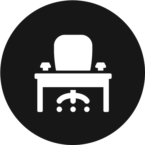 Reception Desk - Notification Bell Icon White (500x500)