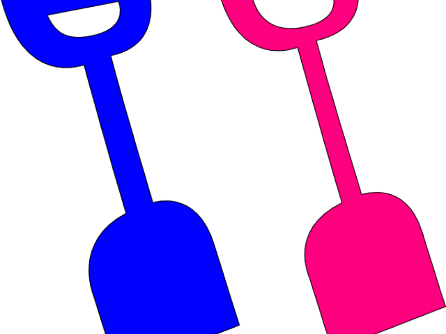 Shovel Clipart Blue - Clip Art (640x480)
