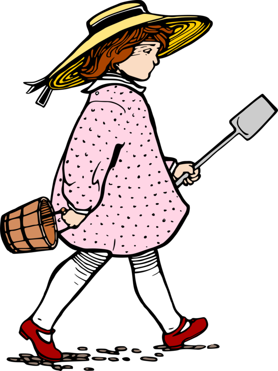 Drawing Line Art Computer Icons Cartoon - Girl (561x750)