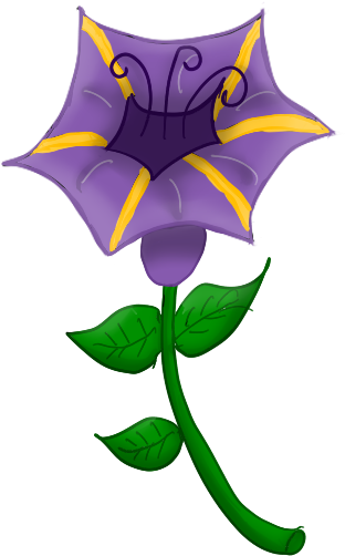 Aiden Basil Cutie Mark By Angelofdarkfire - Flower (401x538)