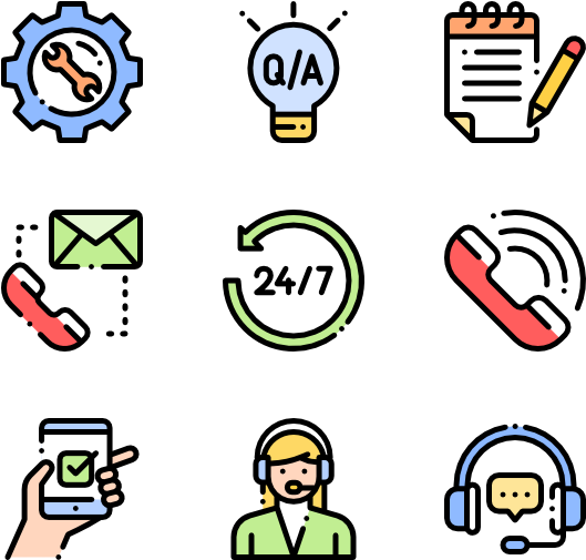 Icons Free - Call Center Png Vector (600x564)