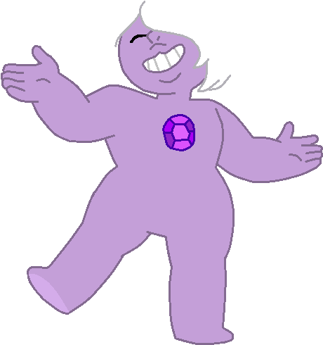 496 X 504 0 - Steven Universe Amethyst Base (496x504)