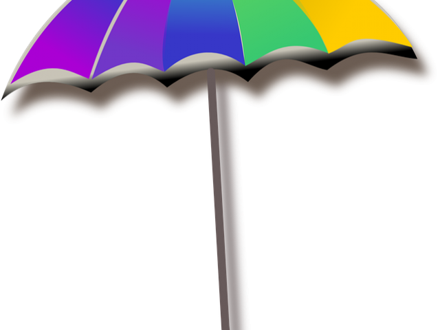 Umbrella Clipart Sun Umbrella - Umbrella Clip Art (640x480)