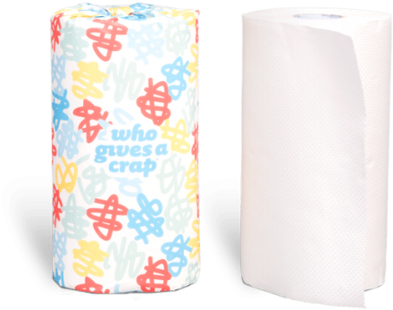 Who Gives A Crap Forest Friendly Paper Towels Double - Lampshade (510x370)