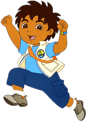 Download - Go Diego Go Png (321x430)