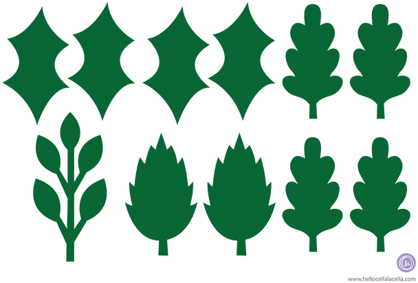 Poinsettia Flower Template - Emblem (630x445)