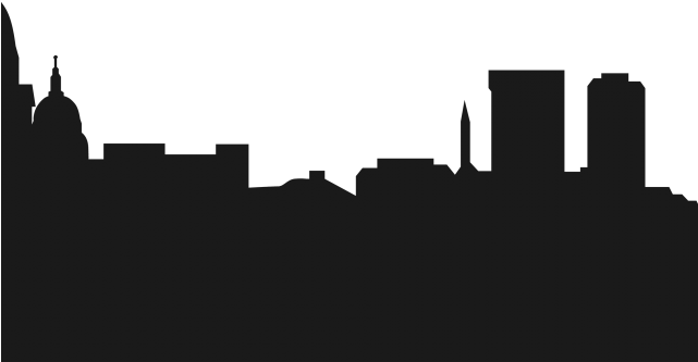 Bulding Clipart Silhouette - Silhouette (640x480)