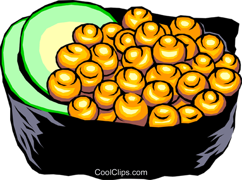 Sushi Royalty Free Vector Clip Art Illustration - Sushi Royalty Free Vector Clip Art Illustration (480x356)