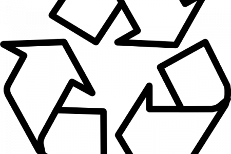Recycling Symbol Clipart Free Download Best Recycling - Draw A Recycle Sign (450x300)
