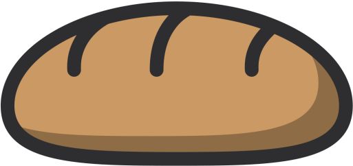 512 X 512 4 - Bread Png Icon (512x512)