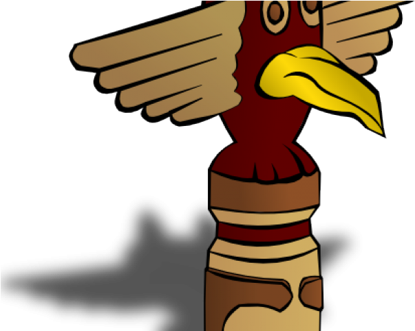Totem Pole Clipart Animated - Totem Pole Clipart (640x480)