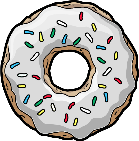 Download Chocolate Clipart - Donut Png (722x722)