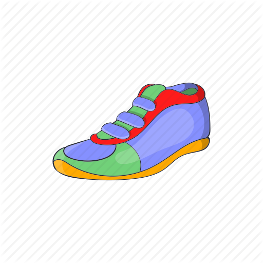 Cartoon Running Shoe - Running Shoes Cartoon (512x512)