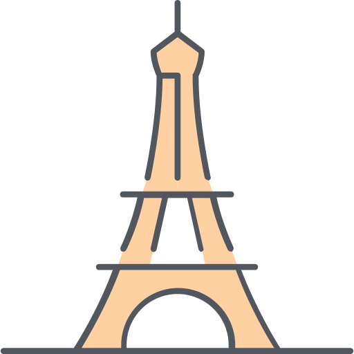 Eiffel Tower Png File - France Instagram Highlight Cover (512x512)