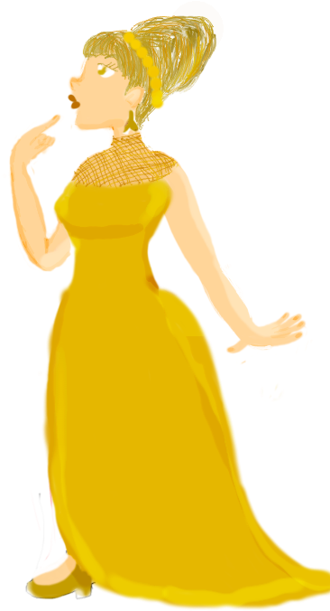 Humanized Structures 1- Eiffel Tower By Danitaguty - Illustration (510x764)