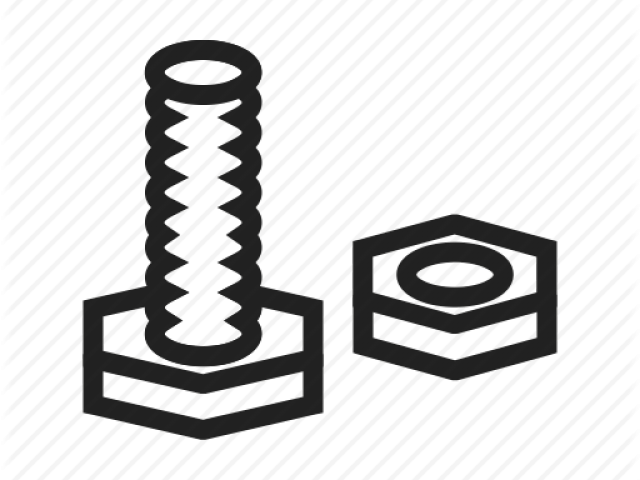 Nut Clipart Bolt Tool - Illustration (640x480)