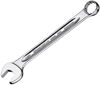 Tool Screws Clipart - Spanner Png (400x341)