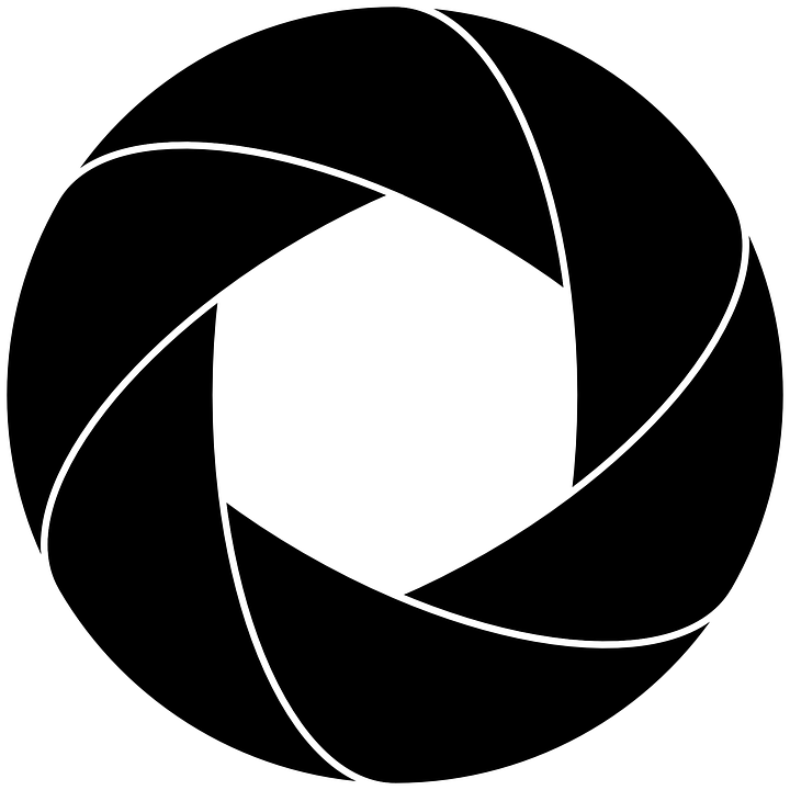 Lens Clipart Aperture - Camera Lens Clipart (720x720)