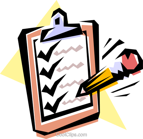 Clipboard Royalty Free Vector Clip Art Illustration - Application Clipart (480x466)