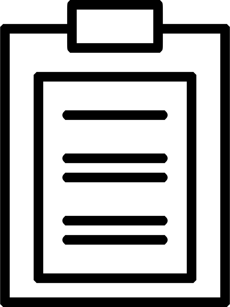 Clipboard Comments - Patient Profile Clip Art (736x980)