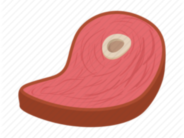 Roast Clipart Red Meat - Beef Cartoon (640x480)