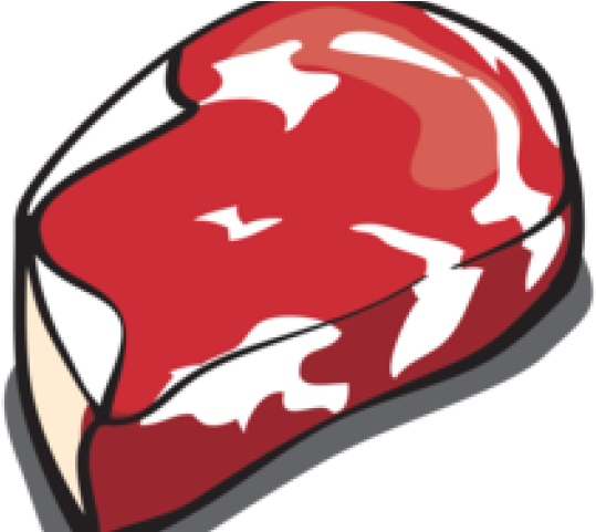 Beef Clipart Fried Meat - Emblem (640x480)