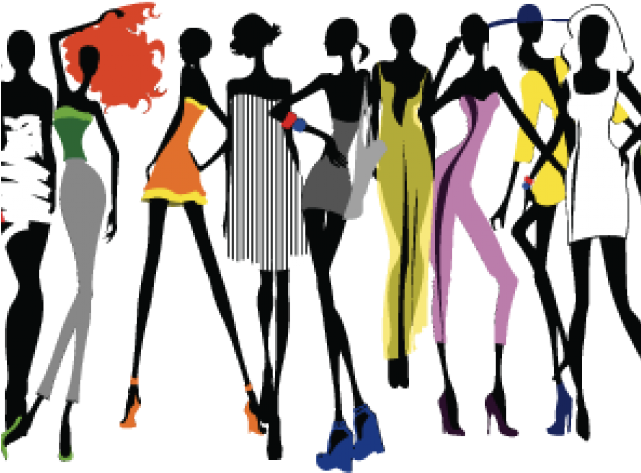 Fashion Clipart Fashion Industry - Fashion Show Vector (640x480)