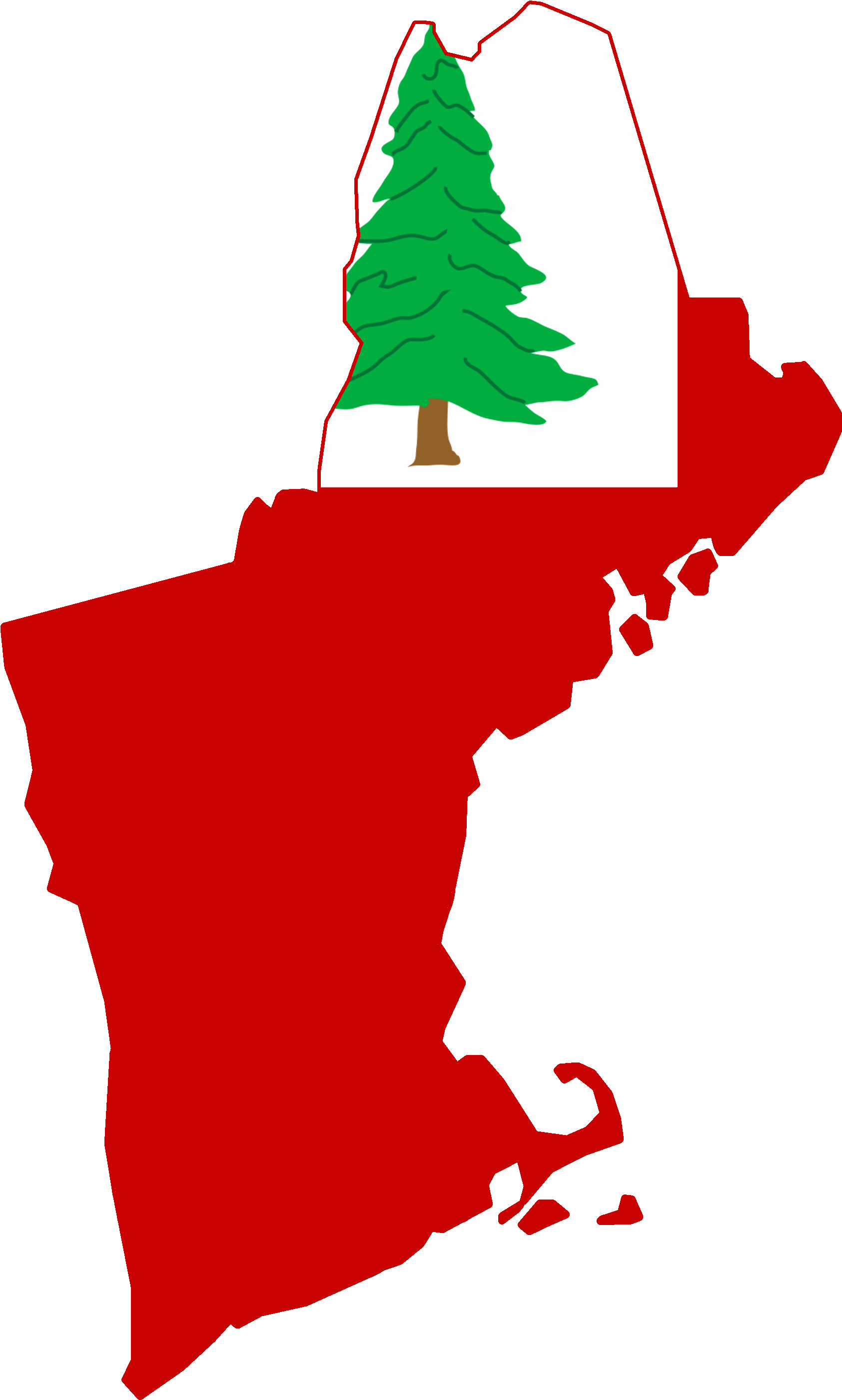 2000 X 3000 5 - Connecticut Massachusetts New Hampshire Rhode Island (2000x3000)