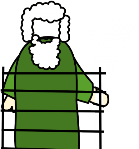 Gate Keeper Clipart - Pastor De Ovejas Animadas (640x480)