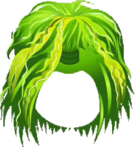 Free Png Rainforest Wavy Hair Green Png - Illustration (480x480)