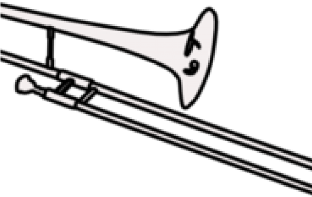 Trombone Clipart Animated - Trombone Png Clipart (640x480)
