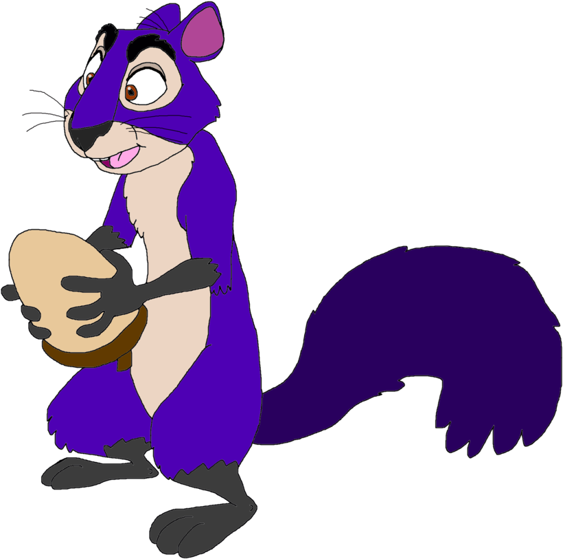 Surly With Acorn Vector By The Acorn Bunch - Cartoon (894x894)