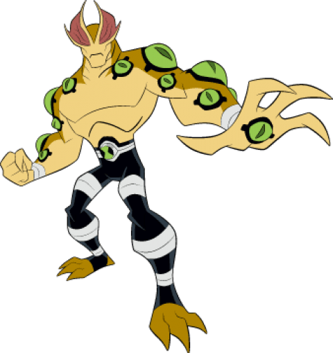 Free Png Download Ben 10 Eye Guy Clipart Png Photo - Ben 10 Alien Eye Guy (480x509)