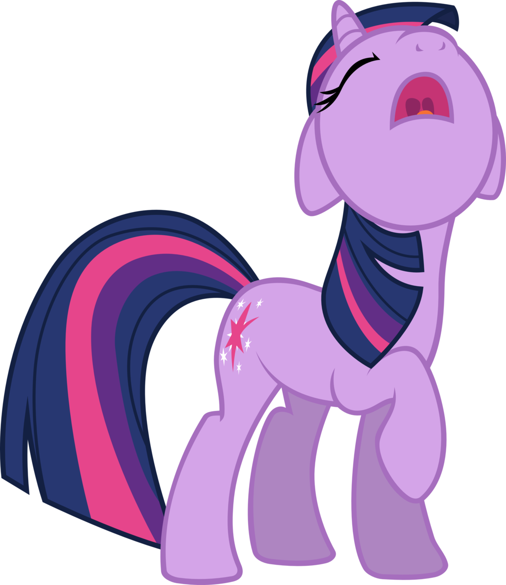 Sparkle Clipart Falling - Twilight Sparkle R Vector (1024x1184)
