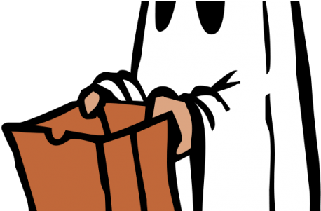 How To Be Last-minute Halloween Ghouls - Trick Or Treat Ghost (475x300)