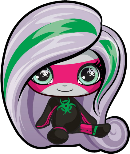 Monster High Mini - Monica D Kay Monster High (443x521)