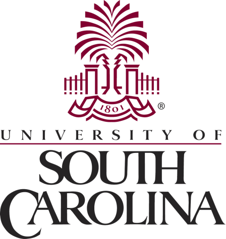 Clemson University - University Of South Carolina Logo Transparent (448x475)