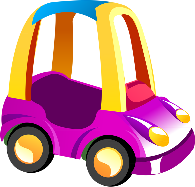 Clip Art - Toy Car Vector (800x784)