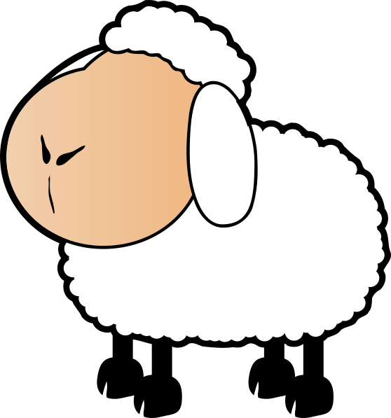 Sheep Clip Art Png (558x597)